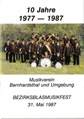 1987 Musikverein Bernhardsthal und Umgebung