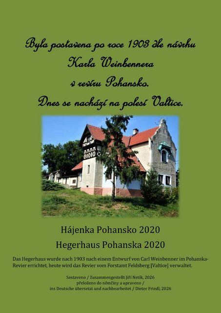 Hegerhaus Pohanska