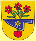 Wappen von Bischofswarth [Hlohovec]